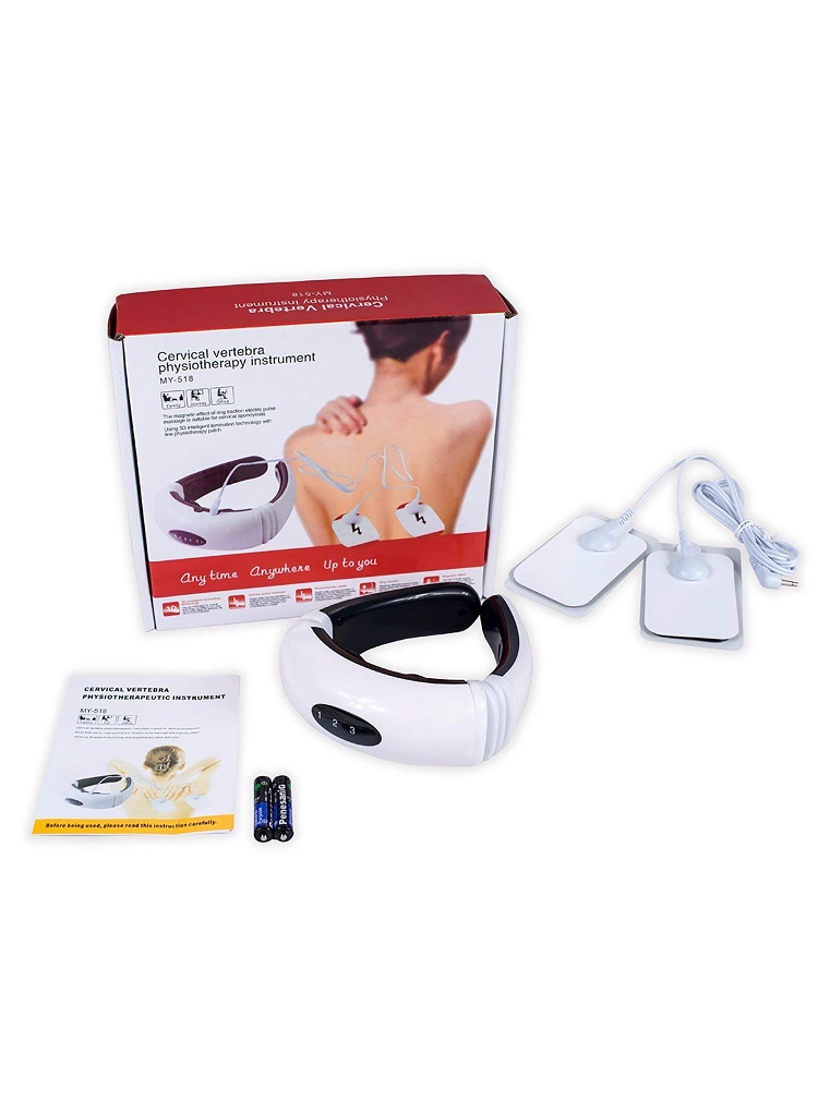 Электрический импульсный массажер для шеи Cervical Vertebra Physiotherapy Instrument MY-518