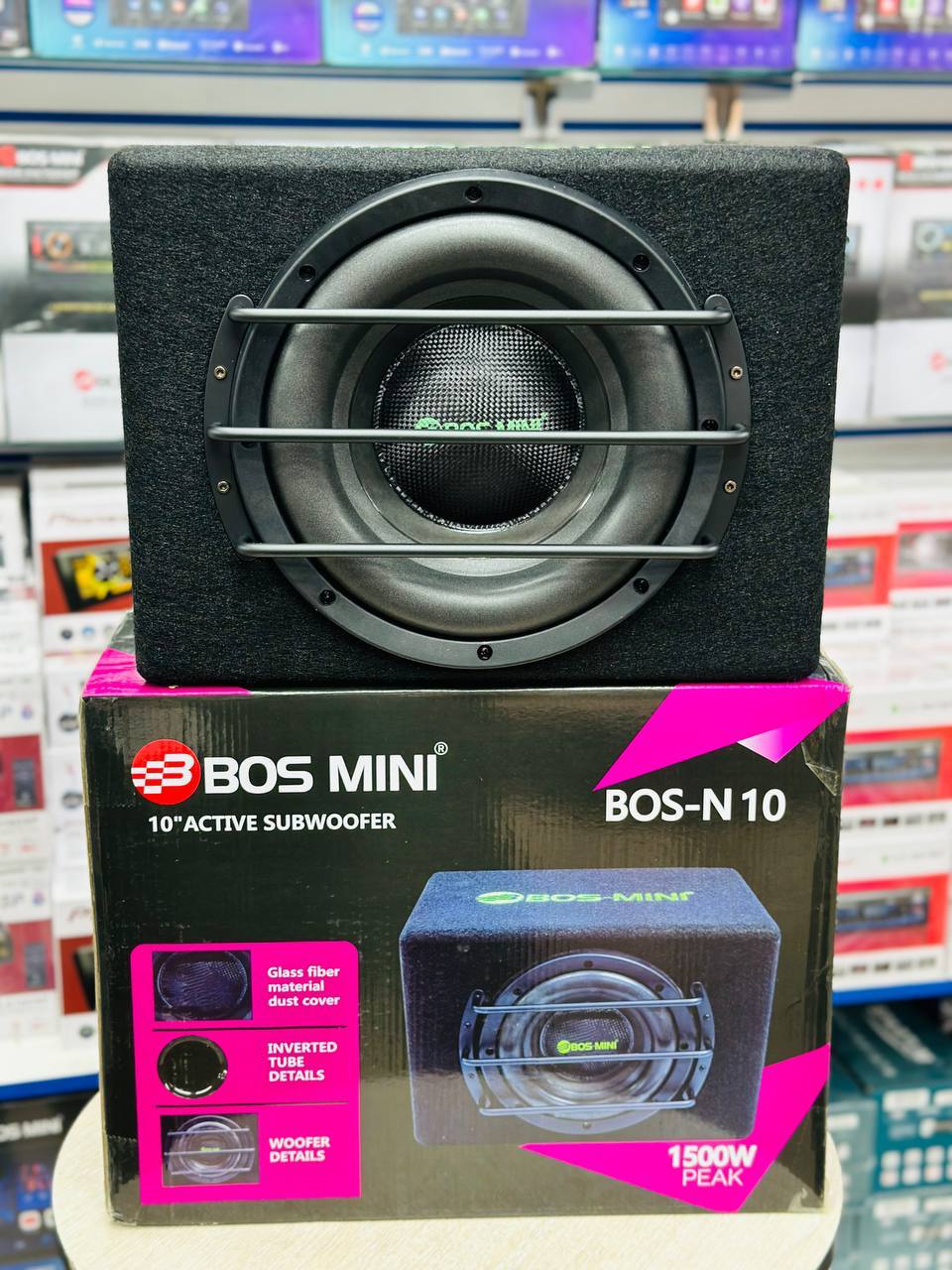Автомобильный сабвуфер BOS-MINI N08