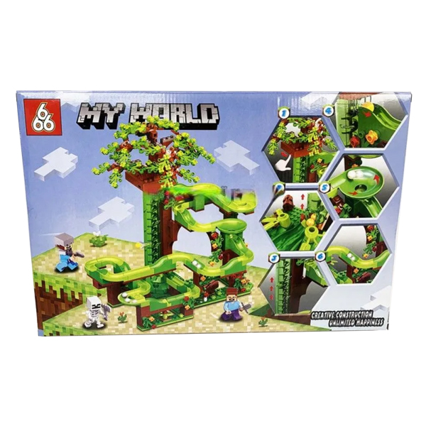 Конструктор 666 My World 66083 660 деталей 6+