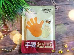 Маска-перчатки для рук с экстрактом меда Bioaqua Honey Soft Hand Mask