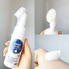 Пенка-мусс для умывания с аминокислотами и силиконовой щеточкой Bioaqua Amino Acid Cleansing Foam 150 мл