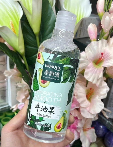 Мицеллярная вода с экстрактом авокадо Bioaqua Hydrating Smooth 500мл