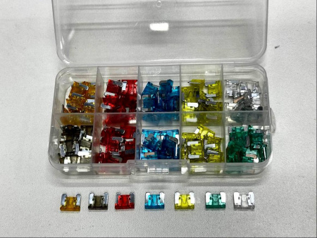 Предохранители в кейсе 100pcs (Япошка R219)