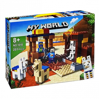Конструктор KSZ My World 1018 201 деталей
