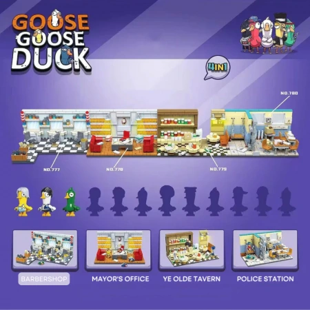Конструктор Goose Goose Duck 777 452 pcs
