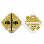 Проводные наушники BOROFONE BM45 Sound, Jack 3.5mm, 1.2 м, Черный, контроллер с микрофоном