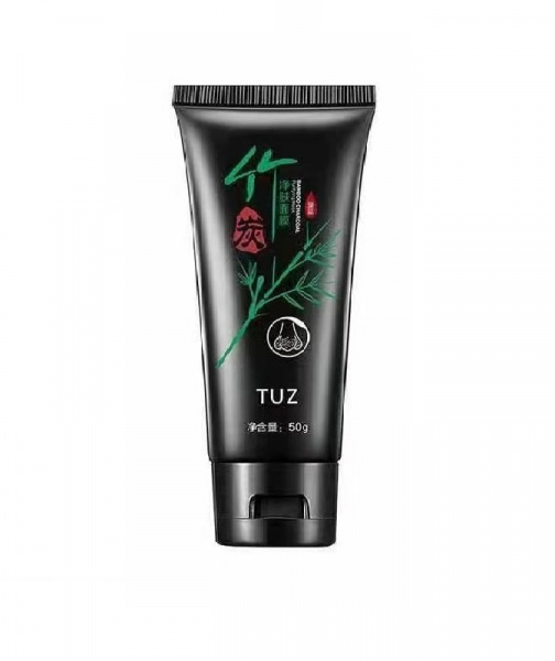 Очищающая маска-пленка для лица от черных точек TUZ Bamboo Charcoal