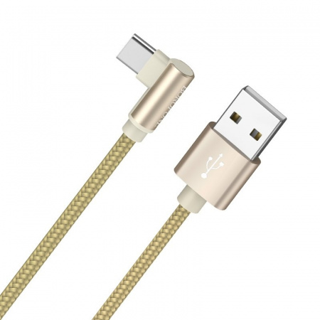 Кабель Borofone BX26 Express, USB - USB Type-C, 1 м, золотой