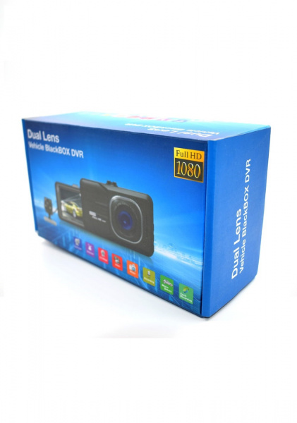 Видеорегистрегистратор Dual Lens Т636 Full HD + камера заднего вида