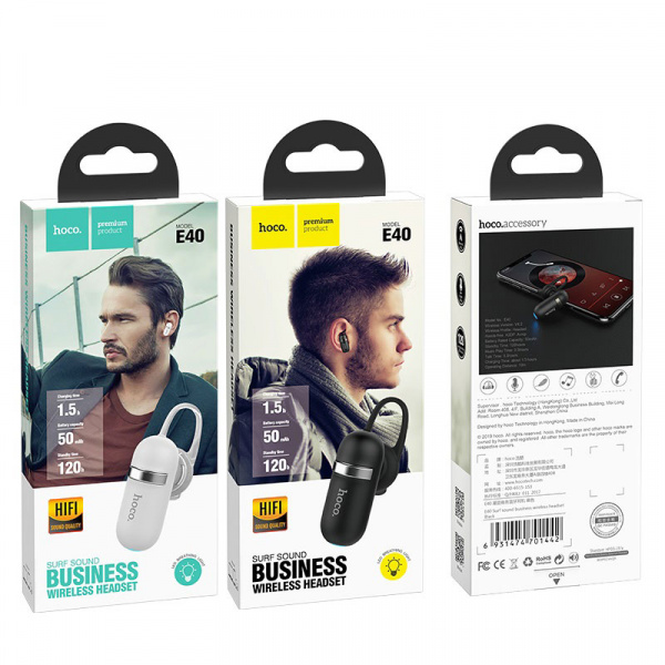 Bluetooth-гарнитура Hoco E40