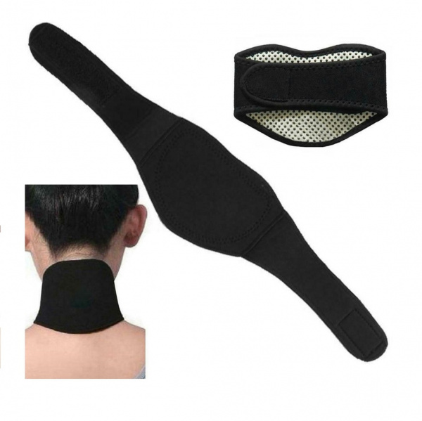 Шейный бандаж с турмалином Self Heating Neck Guard Band