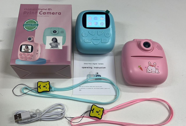 Детский фотоаппарат моментальной печати Print Camera