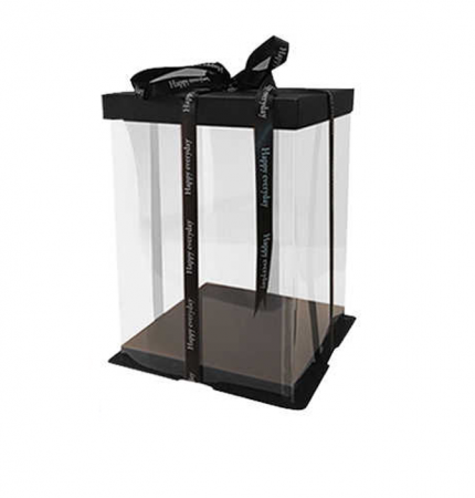 Мишка из роз 3D с бантом 40 см фиолетовый