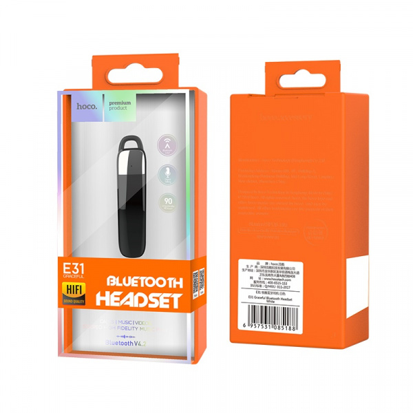 Bluetooth-гарнитура Hoco E31
