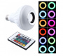 Многоцветная лампа LED с Bluetooth колонкой и пультом Led Music Bulb