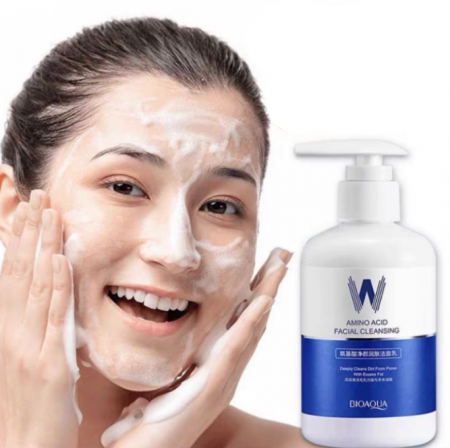 Очищающий гель крем для лица BIOAQUA  Amino Acid Facial Cleansing