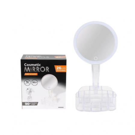Зеркало с органайзером Cosmetic Mirror HH-098