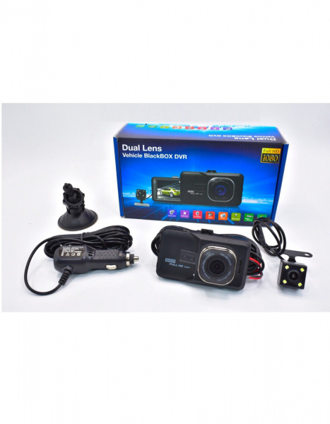 Видеорегистрегистратор Dual Lens Т636 Full HD + камера заднего вида