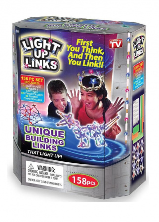 Светящийся конструктор Light Up Links 158 деталей