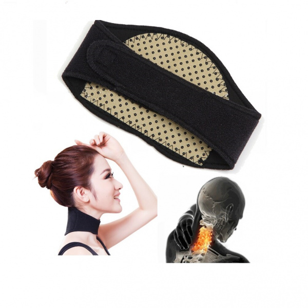 Шейный бандаж с турмалином Self Heating Neck Guard Band