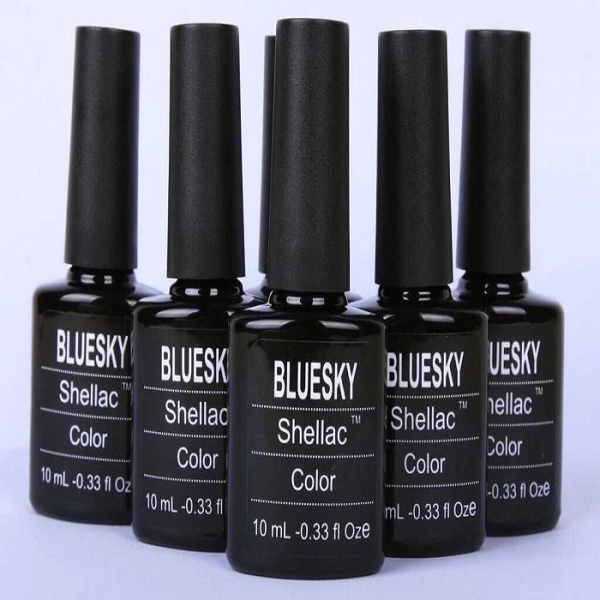 Набор из 10 гель лаков BLUESKY