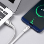 Кабель Hoco U57, USB - USB Type-C, 1.2 м, белый