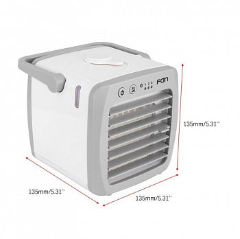 Мини-кондиционер Portable USB Air Cooler белый