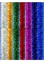 Мишура ёлочная одноцветная