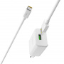 Зарядное устройство BOROFONE BA32A Bright power, 3A, белый, с кабелем Type-C