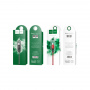 Кабель Hoco X14 USB - micro USB, 1 м черный