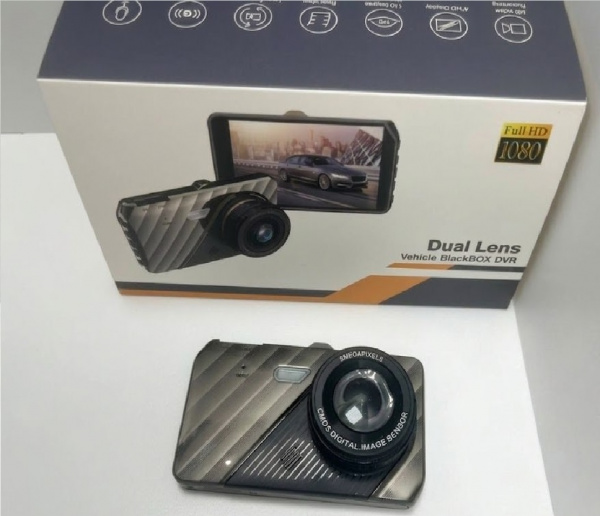 Видеорегистратор Dual lens с камерой заднего вида