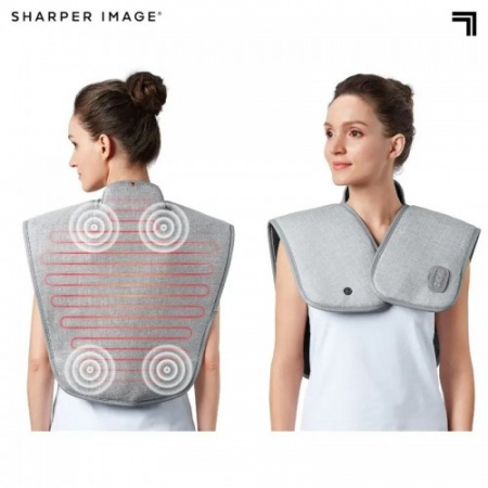 Массажер для шеи и плеч с подогревом Sharper Image 