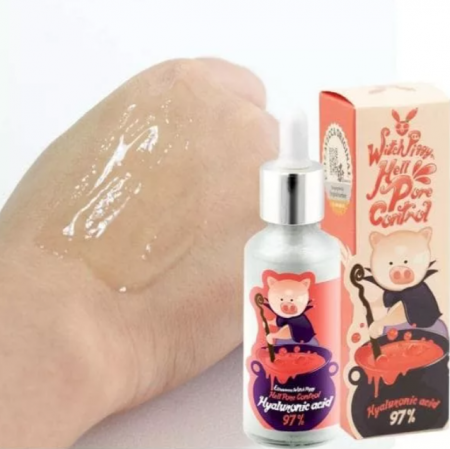 Сыворотка c гиалуроновой кислотой 50 мл. Eflzavacce Hell-Pore Control Hyaluronic Acid 97%
