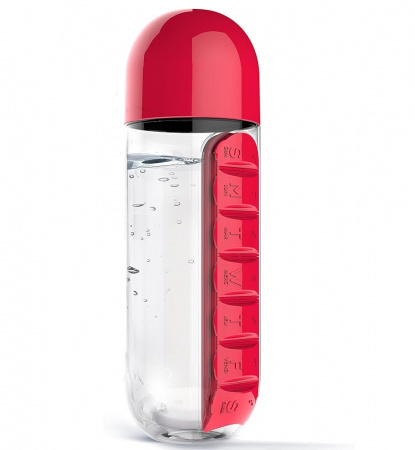 Бутылка Pill & Vitamen organizer bottle 0,6 литра