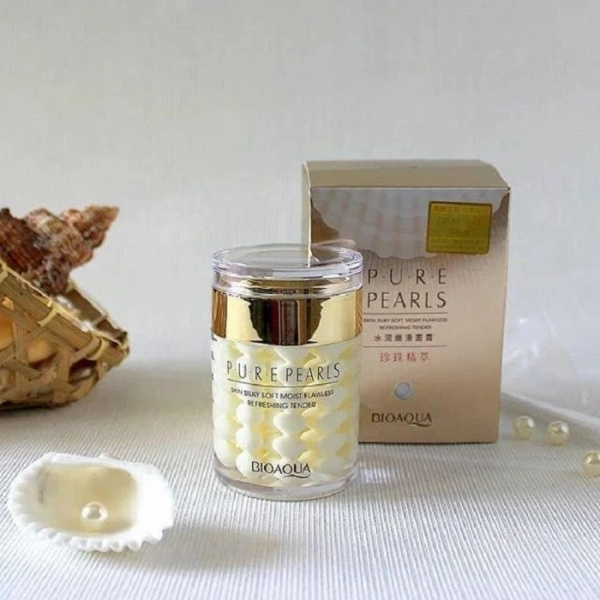 Увлажняющий крем с натуральной жемчужной пудрой Pure Pearls