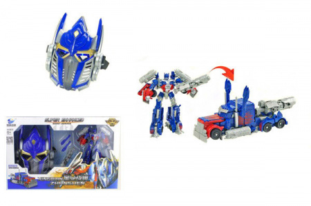 Трансформер Оптимус Прайм и маска Transmutation Optimus Prime