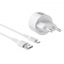 Комплект зарядки Micro USB Borofone BA23A Brilliant, 2 USB, 2.4А