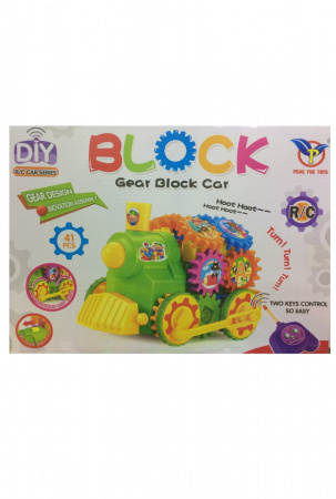 Конструктор Gear Block Car 41 деталь