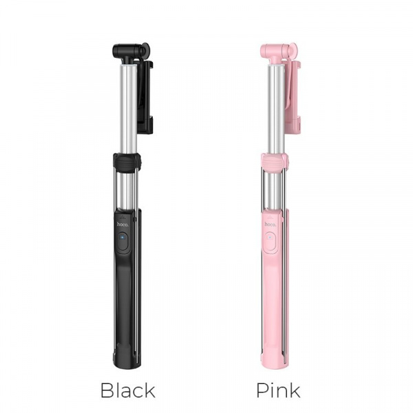 Монопод для селфи Hoco K10B, Bluetooth, черный