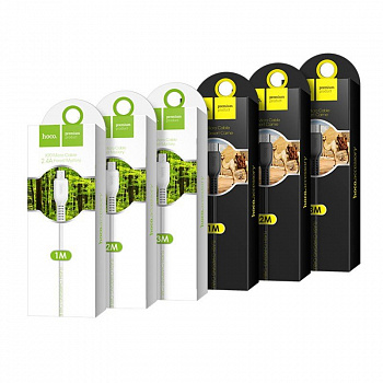 Кабель Hoco X20 Flash USB - micro USB, 2 м белый