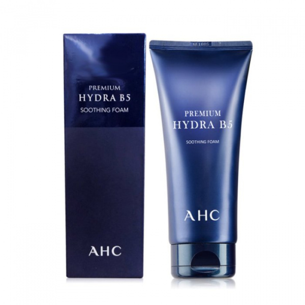 Успокаивающая пенка для умывания AHC Premium Hydra B5 Soothing Foam