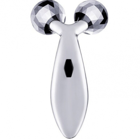Массажер для лица 3D Body Massager серебристый