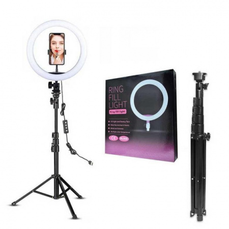 Кольцевая лампа для селфи со штативом Ring Fill Light 26 см