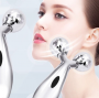 Массажер для лица 3D Body Massager серебристый