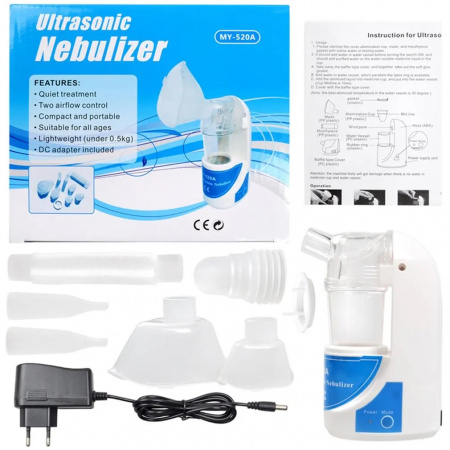 Портативный ингалятор Ultrasonic Nebulizer MY-520A