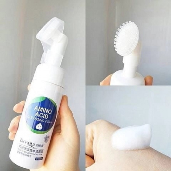 Пенка для глубокого очищения кожи Amino acid cleansing foam Bioaqua
