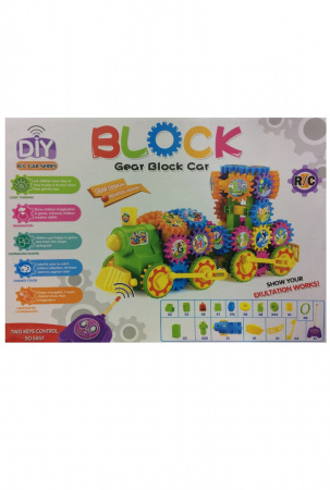 Конструктор Gear Block Car 110 деталь