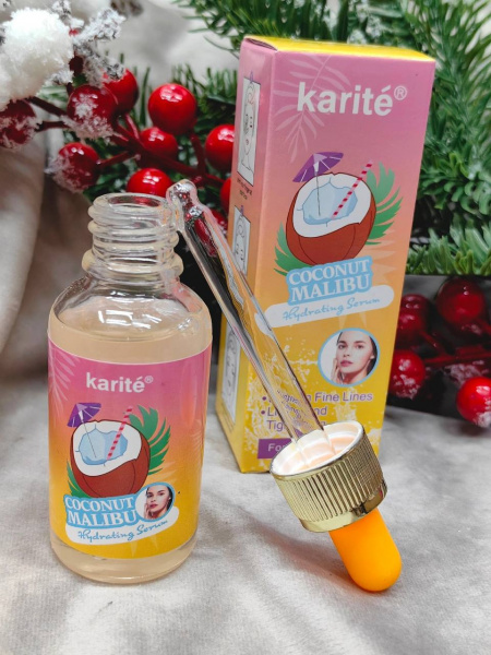 Сыворотка для лица с маслом Ши Karite Coconut Malibu 30 мл