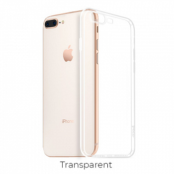 Чехол HOCO TPU Crystal clear Series для iPhone 7+/8+ прозрачный, 0,8 мм
