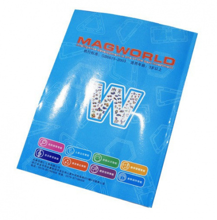 Магнитный конструктор Wanhe MagWorld 91 деталь